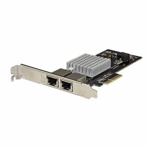 StarTech.com ネットワークアダプタカード／PCI Express 3.0 x4／2ポート／10G／マルチギガビットイーサネット ST10GPEXNDPI