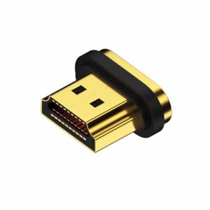 NFHK 磁気分離コネクター 8K Type-A HDMI 2.1 オス ストレート 19ピン コンタクト ビデオアダプター ノートパソコン HDTV用, NF-HD-042-A