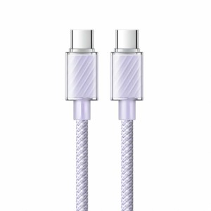 Mcdodo USB C ケーブル スマホ充電ケーブル cタイプ type-c PD対応 最大100W 5A急速充電 eMarker搭載 高速データ転送 編み込み式 結束バ