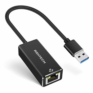 USB LAN変換 アダプター 2.5G RSHTECH USB-A アルミ製 イーサネットアダプタ RJ45 転送速度最大2.5Gbps USB LAN アダプター(RSH-WK-A25)