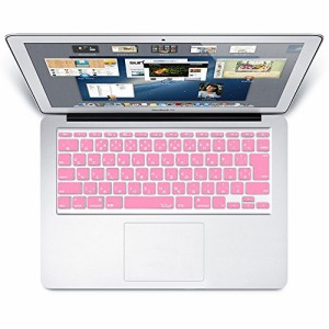MS factory MacBook Air 11 用 キーボード カバー 日本語 JIS配列 Air11 インチ キーボードカバー RMC series ピンク RMC-KEY-A1PK