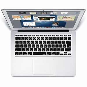 MS factory MacBook Air 11 用 キーボード カバー 日本語 JIS配列 Air11 インチ キーボードカバー RMC series ブラック 黒 RMC-KEY-A1BK