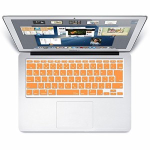 MS factory MacBook Air 11 用 キーボード カバー 日本語 JIS配列 Air11 インチ キーボードカバー RMC series オレンジ RMC-KEY-A1OR