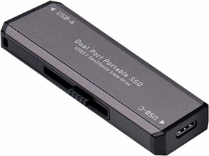 ロジテック SSD 250GB 外付け ポータブル 高速 type-C type-A 両対応 テレビ録画 TV USB-C typeC 読込速度1000MB/秒 PS5/PS4動作確認済 