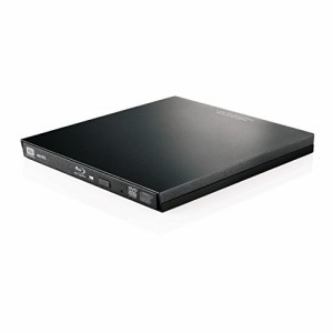 ロジテック ブルーレイドライブ 外付け Blu-ray UHDBD USB3.0対応 再生 編集 書込ソフト付 ブラック LBD-PVA6U3VBK