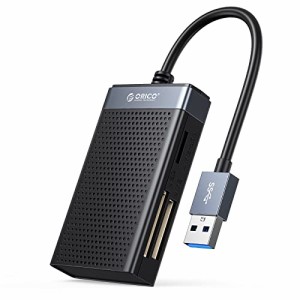 ORICO SDカードリーダー USB 3.0 カード リーダー 4in1 USB 5Gbps SD Micro SD MS CFカードリーダー 同時読み取り