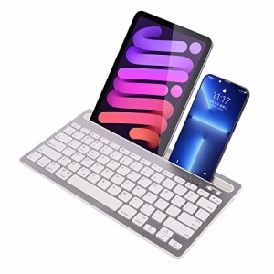 Fmlyhom Bluetoothキーボード ワイヤレスキーボード iPad/iphoneキーボード かわいい オシャレ スタンド機能付き タブレット用 スマホ用