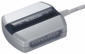 【2004年モデル】ELECOM ゲームパッドコンバータ USB接続 プレステ/プレステ2コントローラ対応 マクロ機能搭載 2ポート JC-PS202USV