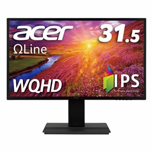 日本エイサー Acer モニター OmegaLine EB321HQUDbmidphx 31.5インチ IPS 非光沢 WQHD 75Hz 4ms HDMI DVI DisplayPort PIP/PBP VESAマウ