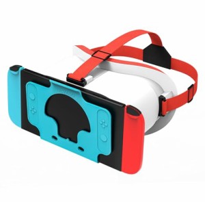 SHEAWA Switch/有機ELモデル用VRゴーグル ヘッドセット 近視対応 -8.0以下 瞳孔間距離/焦点距離調節 VRグラス VRヘッドマウントディスプ