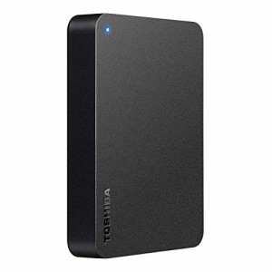 東芝 Canvio 4TB USB3.2(Gen1)対応 ポータブルHDD PC/TV対応 バッファローサポート 国内メーカー 故障予測 外付け Mac ブラック HD-TPA4U