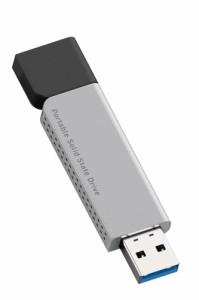 ロジテック SSD 外付け 250GB USB3.2 (Gen1) スリム型 メタル筐体 テレビ録画 PS5 対応 ブラック LMD-ELSPL025U3