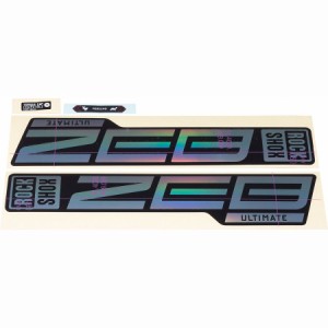 (取寄) ロックショックス ゼブ アルティメット デカール キット RockShox ZEB Ultimate Decal Kit Rainbow Foil