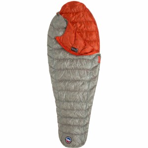 (取寄) ビッグアグネス プルトン UL スリーピング バッグ 40F ダウン Big Agnes Pluton UL Sleeping Bag: 40F Down Gray/Pumpkin