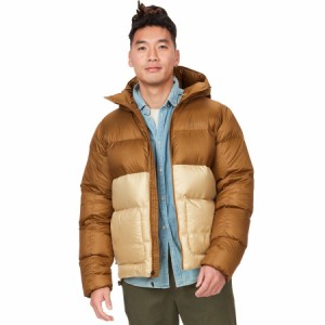 (取寄) マーモット メンズ ガイズ ダウン フーデット ジャケット - メンズ Marmot men Guides Down Hooded Jacket - Men's Hazel/Light O