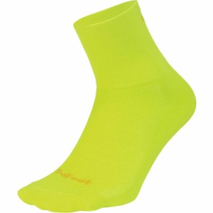 (取寄) デフィート エアイーター 3インチ ソック DeFeet Aireator 3in Sock Neon Yellow