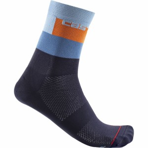 (取寄) カステリ ブロッコ 15 ソック Castelli Blocco 15 Sock Belgian Blue