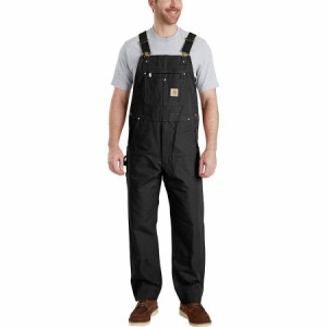 (取寄) カーハート メンズ R01 ダック ビブ オーバーオール パンツ - メンズ Carhartt men R01 Duck Bib Overall Pant - Men's Black