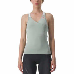 (取寄) カステリ レディース ソラリス トップ ジャージ - ウィメンズ Castelli women Solaris Top Jersey - Women's Defender Green/Ivor