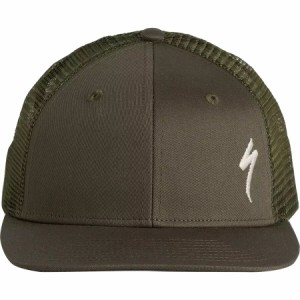 (取寄) スペシャライズド S-ロゴ トラッカー ハット Specialized S-Logo Trucker Hat Oak Green/Birch White