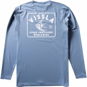 (取寄) ヴィスラ メンズ エコ ロング-スローブ ライクラ ラッシュ ガード トップ - メンズ Vissla men Eco Long-Sleeve Lycra Rash Guard