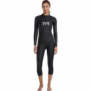 (取寄) TYR レディース ハリケーン キャット1 ウェットスーツ - ウィメンズ TYR women Hurricane CAT1 Wetsuit - Women's Black/Orchid