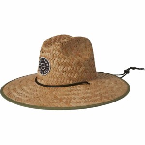 (取寄) ブリクストン クレスト サン ハット Brixton Crest Sun Hat Tan/Olive Surplus