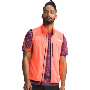 (取寄) ノースフェイス メンズ ハイヤー ラン ウィンド ベスト - メンズ The North Face men Higher Run Wind Vest - Men's Vivid Flame