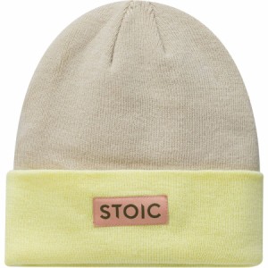 (取寄) ストイック カラーブロック ビーニー Stoic Colorblock Beanie Sandshell/Mellow Yellow