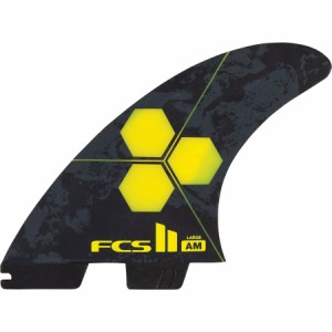 (取寄) FCS am Pc スラスター サーフボード フィンズ FCS AM PC Thruster Surfboard Fins Yellow