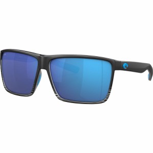 (取寄) コスタ リンコン 580G ポーラライズド サングラス Costa Rincon 580G Polarized Sunglasses Matte Smoke Crystal Fade Frame/Blue