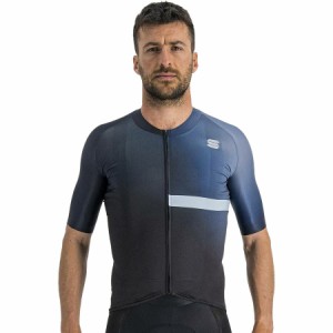 (取寄) スポーツフル メンズ ボンバー ジャージ - メンズ Sportful men Bomber Jersey - Men's Black/Galaxy Blue