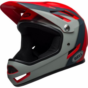 (取寄) ベル サンクション ヘルメット Bell Sanction Helmet Presences Matte Crimson/Slate/Gray