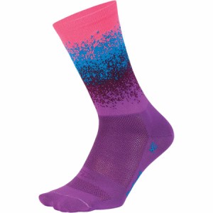 (取寄) デフィート エアイーター オンブレ ソック DeFeet Aireator Ombre Sock Pink/Blue/Purple