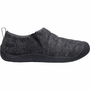 (取寄) キーン メンズ ハウザー リ スリッパ - メンズ KEEN men Howser II Slipper - Men's Charcoal Grey Felt/Black