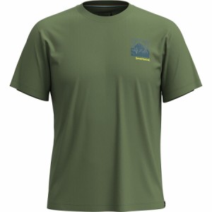 (取寄) スマートウール フォレスト グラフィック ショートスリーブ T-シャツ Smartwool Forest Finds Graphic Short-Sleeve T-Shirt Fern
