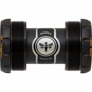 (取寄) クリスキング スレッドフィット T47-30x ボトム ブラケット Chris King ThreadFit T47-30x Bottom Bracket Black/Gold Two Tone