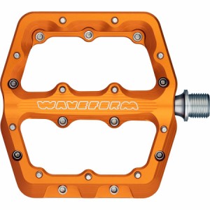 (取寄) ウルフトゥースコンポーネンツ ウェーブフォーム アルミニウム ペダルズ Wolf Tooth Components Waveform Aluminum Pedals Orange