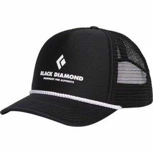 (取寄) ブラックダイヤモンド フラッツ ビル トラッカー ハット Black Diamond Flat Bill Trucker Hat Black/Black Eqpmnt for Alpnst