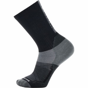 (取寄) スマートウール バイク ゼロ クッション リブド クルー ソックス Smartwool Bike Zero Cushion Ribbed Crew Socks Black