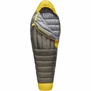 (取寄) シートゥサミット スピーク スリーピング バッグ 15F ダウン Sea To Summit Spark Sleeping Bag: 15F Down Beluga Black