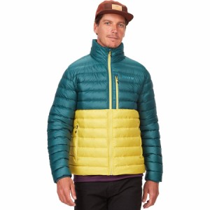 (取寄) マーモット メンズ ハイランダー ダウン ジャケット - メンズ Marmot men Highlander Down Jacket - Men's Dark Jungle/Limelight