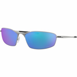 (取寄) オークリー ウィスカー プリズム ポーラライズド サングラス Oakley Whisker Prizm Polarized Sunglasses Satin Chrome/PRIZM Sap