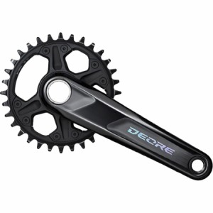 (取寄) シマノ デオーレ 12 FC-M6100 クランクセット Shimano Deore 12 FC-M6100 Crankset Black