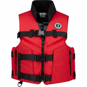 (取寄) マスタングサバイバル アクセル 100 フィッシング ベスト Mustang Survival Accel 100 Fishing Vest Red/Black