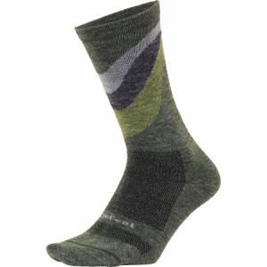 (取寄) デフィート ウールイーター プロ 6インチ ソック DeFeet Wooleator Pro 6in Sock Loden Green