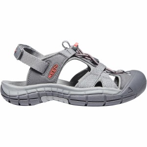 (取寄) キーン レディース レイビン エイチツー サンダル - ウィメンズ KEEN women Ravine H2 Sandal - Women's Steel Grey/Coral