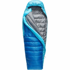 (取寄) シートゥサミット トレック スリーピング バッグ 30F ダウン Sea To Summit Trek Sleeping Bag: 30F Down Snorkel Blue