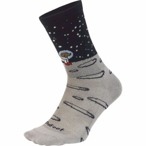 (取寄) デフィート エアイーター 6インチ ソック DeFeet Aireator 6in Sock Moon Doggo/Grey/Navy