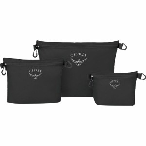 (取寄) オスプレーパック ジッパー サック セット Osprey Packs Zipper Sack Set Black